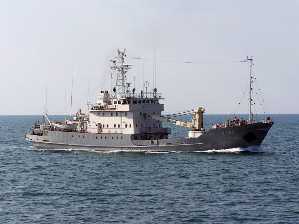 Гидрографическое судно ищет в Крыму погибшие корабли