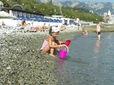 Ялтинские пляжи открыты для купания - запрет снят