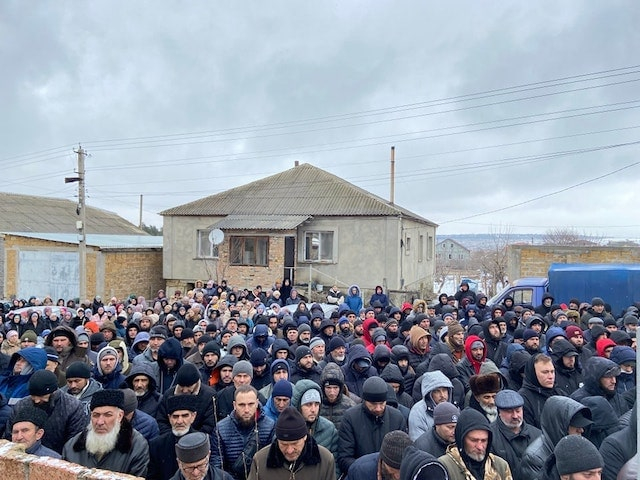 В Крыму похоронили политического узника Джемиля Гафарова