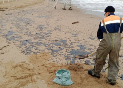 До 1-го марта в Крыму проверят все пляжи, пострадавшие от разлива мазута