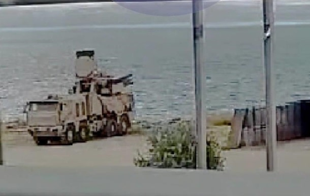 Российские оккупанты разместили ЗРПК «Панцирь-С1» на Керченском мосту