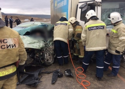 Три человека погибли в ДТП в Бахчисарайском районе