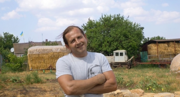 В День украинского флага Петр Порошенко вспомнил крымского фермера Владимира Балуха