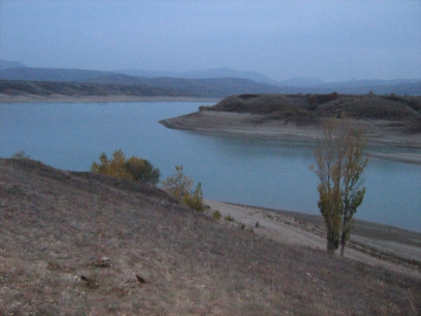 Растаявший снег не пополнил Белогорское водохранилище водой
