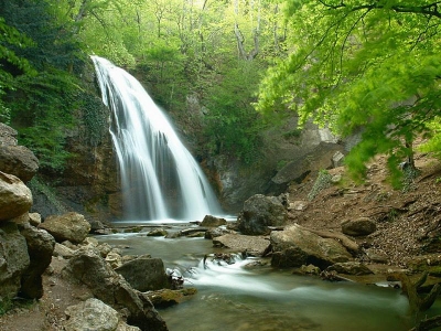 Вода в Алушту пойдет от водопада Джур-Джур