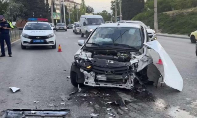 В тройном ДТП в Севастополе пострадала женщина-водитель