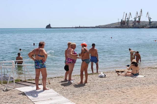 В Крыму наблюдается аномальная для июня жаркая погода