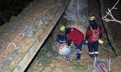 В Ливадии спасатели эвакуировали мужчину, упавшего с моста