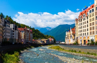 Лучший российский курорт &quot;Роза Хутор&quot; получил почтовую марку в свою честь