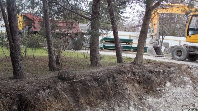 Деревья на Историческом бульваре в Севастополе не вписываются в концепцию его реконструкции