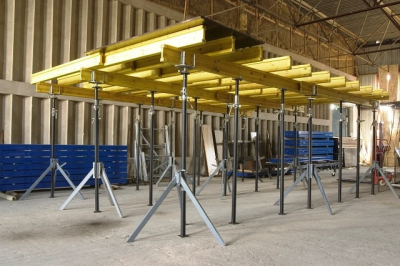 Горизонтальная опалубка для строительства перекрытия: преимущества аренды