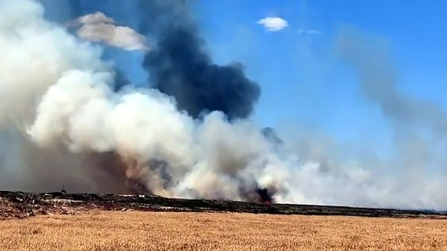 Несколько дней Евпатория задыхалась в дыму – горел мусорный полигон