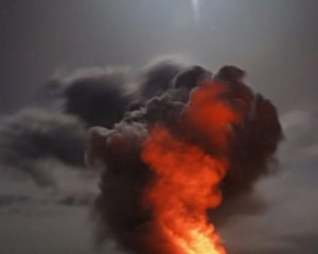 В Сакском районе Крыма снова прогремели взрывы