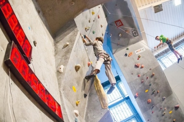 В Ялте состоялся чемпионат по скалолазанию