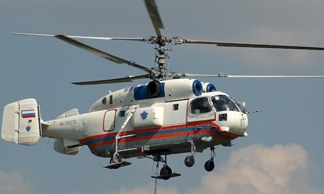 На борту уничтоженного корабля был вертолет с боекомплектом и снарядами