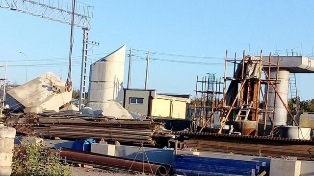 У Крымского моста во время обвала в тоннеле погиб строитель