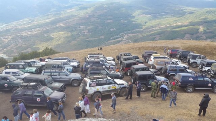 Демерджи яйла закрыт для всех видов транспорта