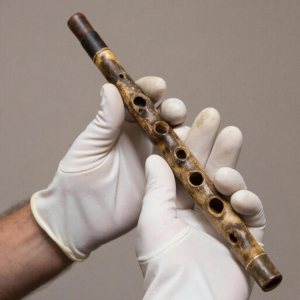 В музее древностей КФУ демонстрируются две флейты, изготовленные в 3-ем тысячелетии до н. э.