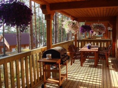 Варианты и идеи дизайна веранды на даче (фото, видео)