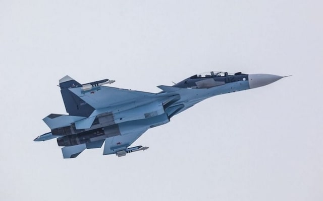 В Черном море сбит российский истребитель Су-30С