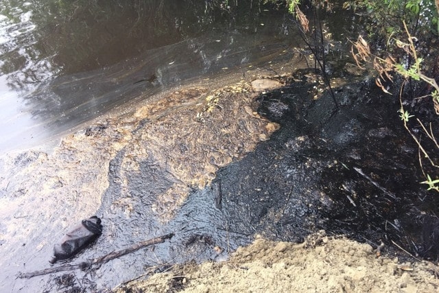 ГП «Черноморскнефтегаз оштрафовано на крупную сумму - за загрязнения земли в Феодосии