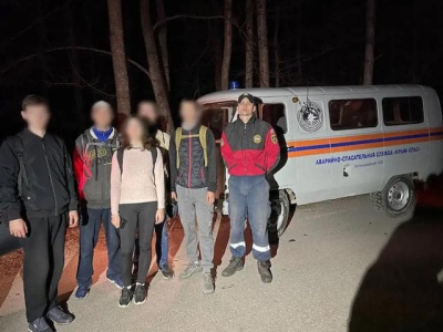 В горах Бахчисарайского района заблудилась группа туристов