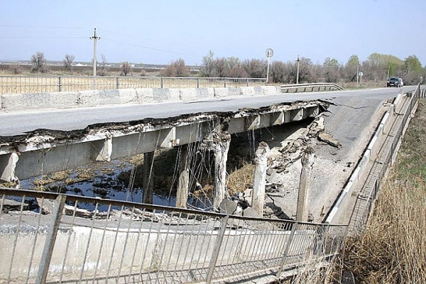 Мост через Победную обещают построить