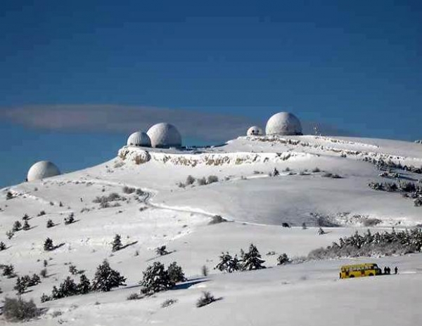 На Ай-Петри мало снега для катания на лыжах