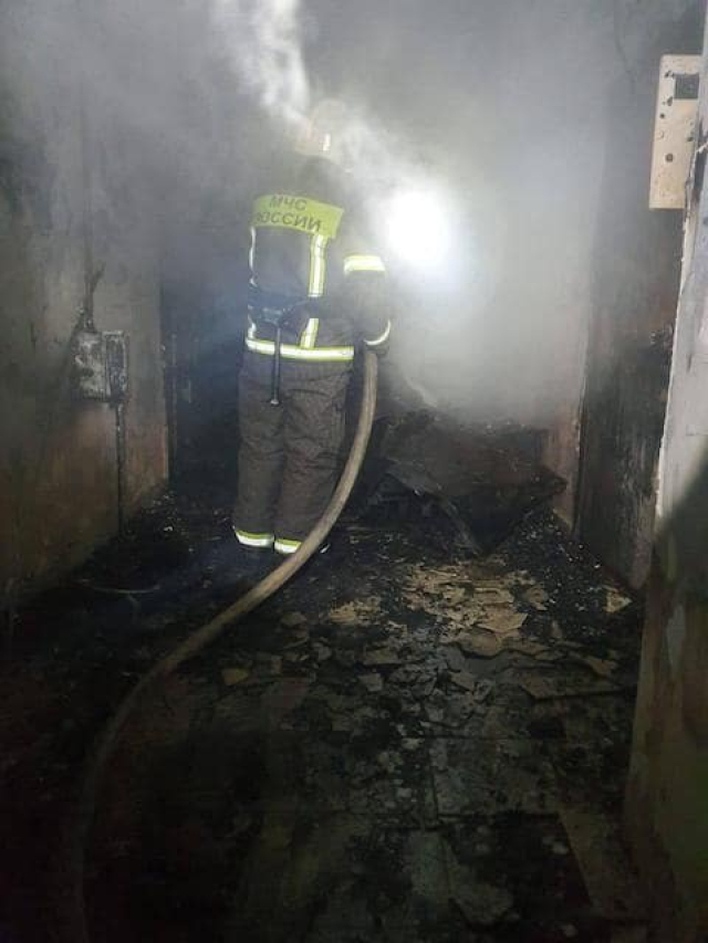 Ночной пожар в Ялте унес жизни двоих человек