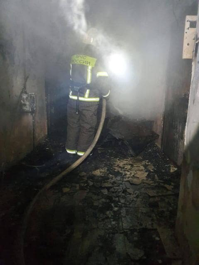 Ночной пожар в Ялте унес жизни двоих человек