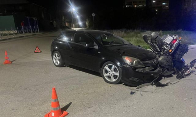 В Севастополе в ДТП пострадал 30-летний мотоциклист