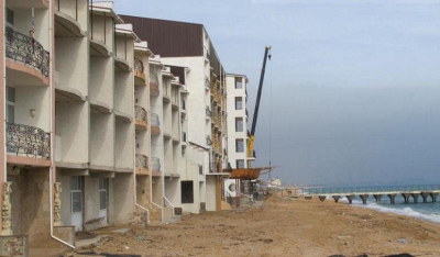 В прибрежной зоне в пос. Партенит началось строительство жилого комплекса