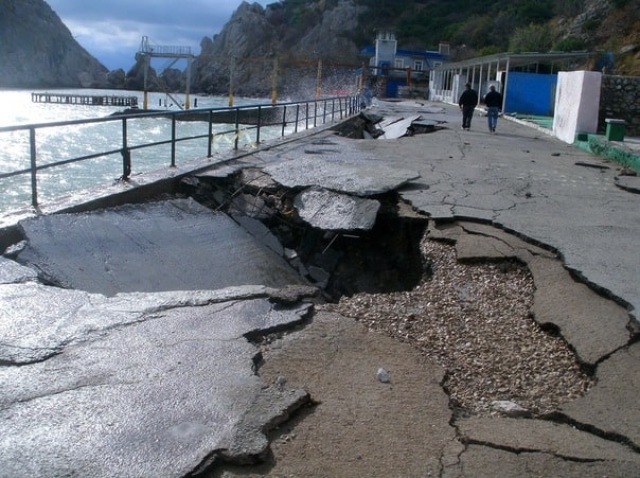 Набережную в Симеизе закрыли на 2-летнюю реконструкцию