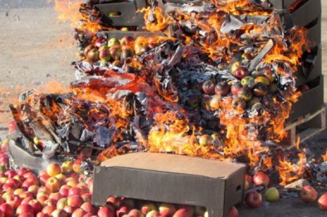 В Ялте решили прибегнуть к радикальным мерам – продукты будут уничтожать