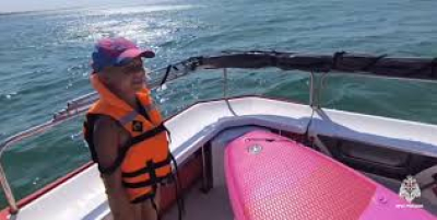 Женщину на сапборде унесло в море на расстояние трех километров от берега