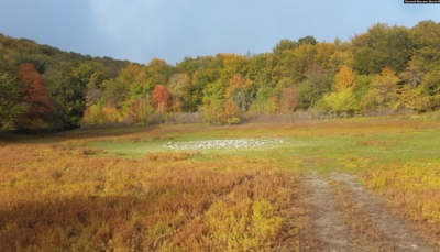 От Кутузовского озера в Крыму осталась одна табличка