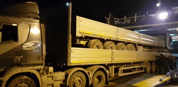 Курьезный случай на Керченской переправе парализовал ее работу на 40 минут (видео)