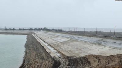 Плотине Белогорского водохранилища угрожает деформация