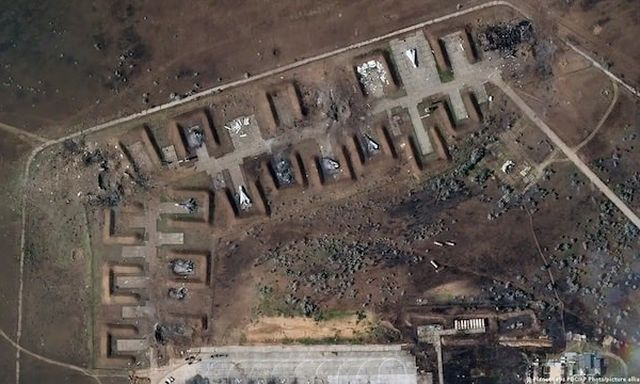 Силы обороны Украины ударили по аэродрому в Саках