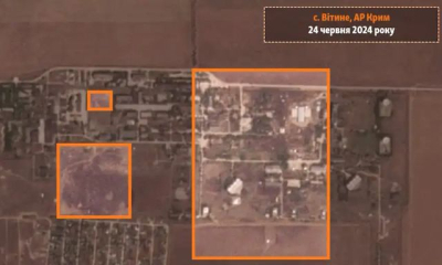 В Крыму поражен центр космической связи российских оккупантов