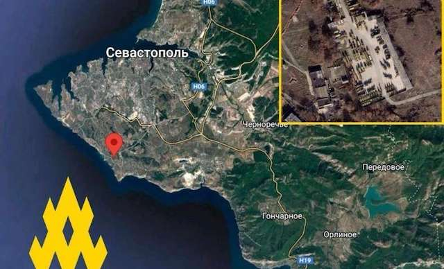 Партизаны из «АТЕШ» обнаружили российскую базу на мысе Фиолент