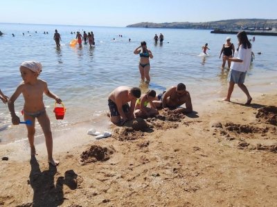 В Феодосии запретили купаться на Первом городском пляже