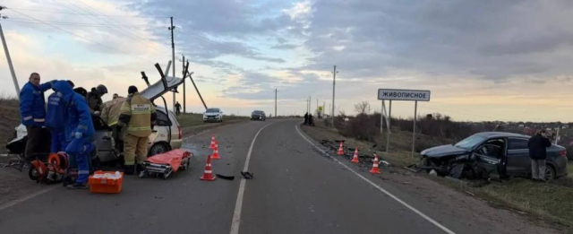 Четыре человека, в том числе, двое детей пострадали в ДТП в Симферопольском районе