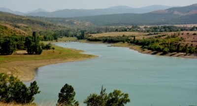 Воды в Белогорском водохранилище осталось на 2,5 месяца (видео)