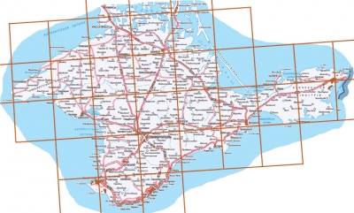 Крым получит новые топографические карты