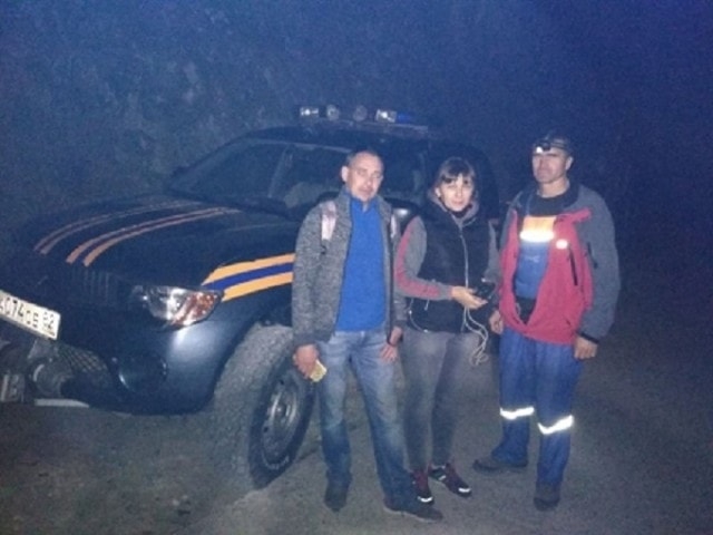 Туристы из Севастополя заблудились в горах Бахчисарайского района