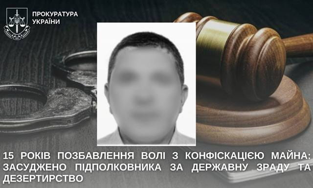 Бывший подполковник из Крыма осужден за государственную измену и дезертирство