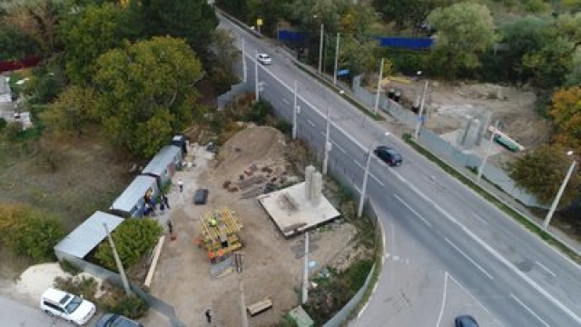 У Привольного завершено строительство надземного моста