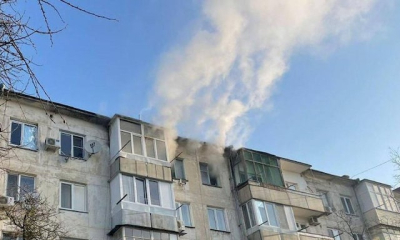 Во время пожара в Приморском погиб мужчина