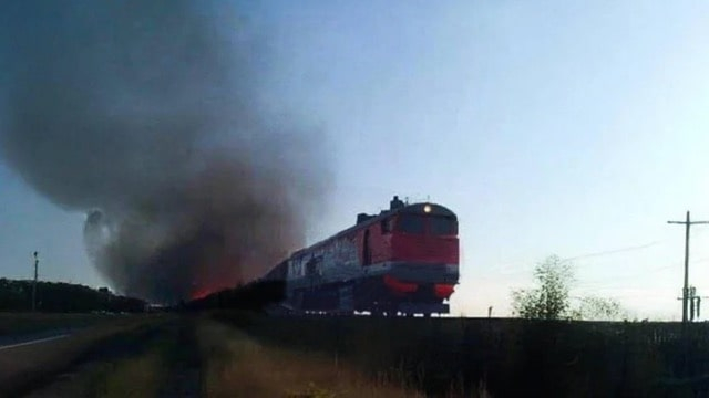 Украинские дроны атаковали состав с ГСМ на территории Крыма